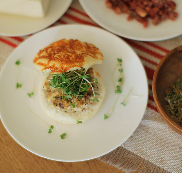 Today’s Recipe／ヘルシー豆腐ハンバーガー